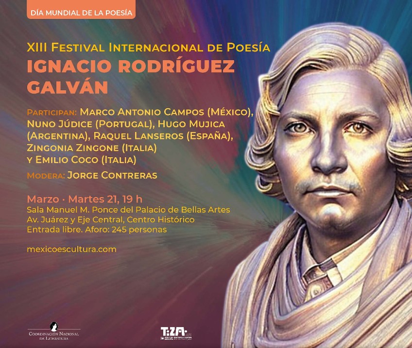 XIII Festival Internacional de Poesía Ignacio Rodríguez Galván 20032023