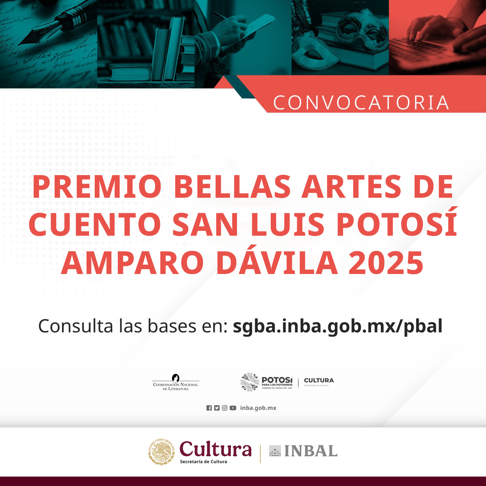 PREMIO BELLAS ARTES DE CUENTO SAN LUIS POTOSI AMPARO DAVILA 2025