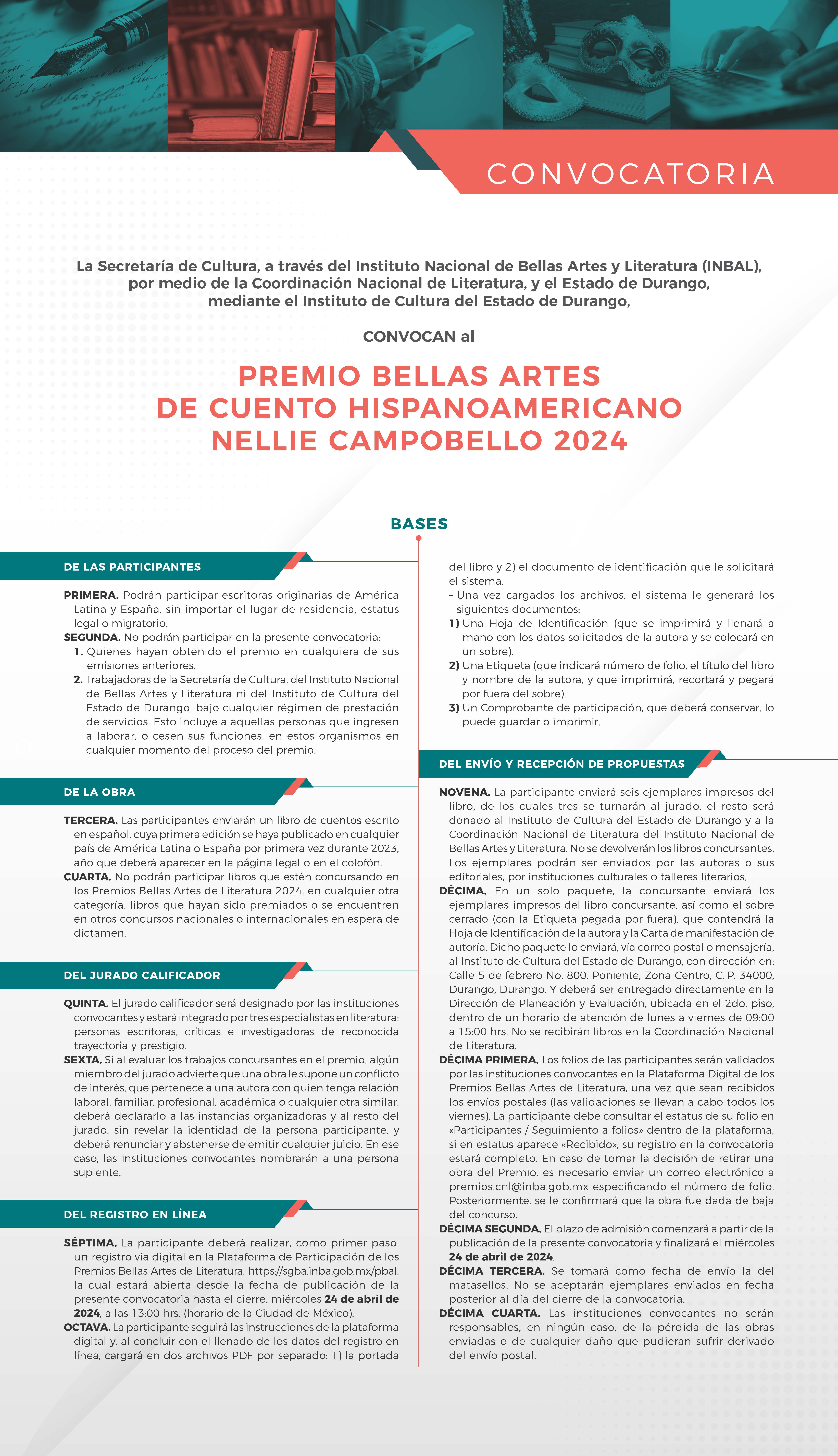 CONVOCATORIA PREMIO NELLIE CAMPOBELLO 2024 RF 1